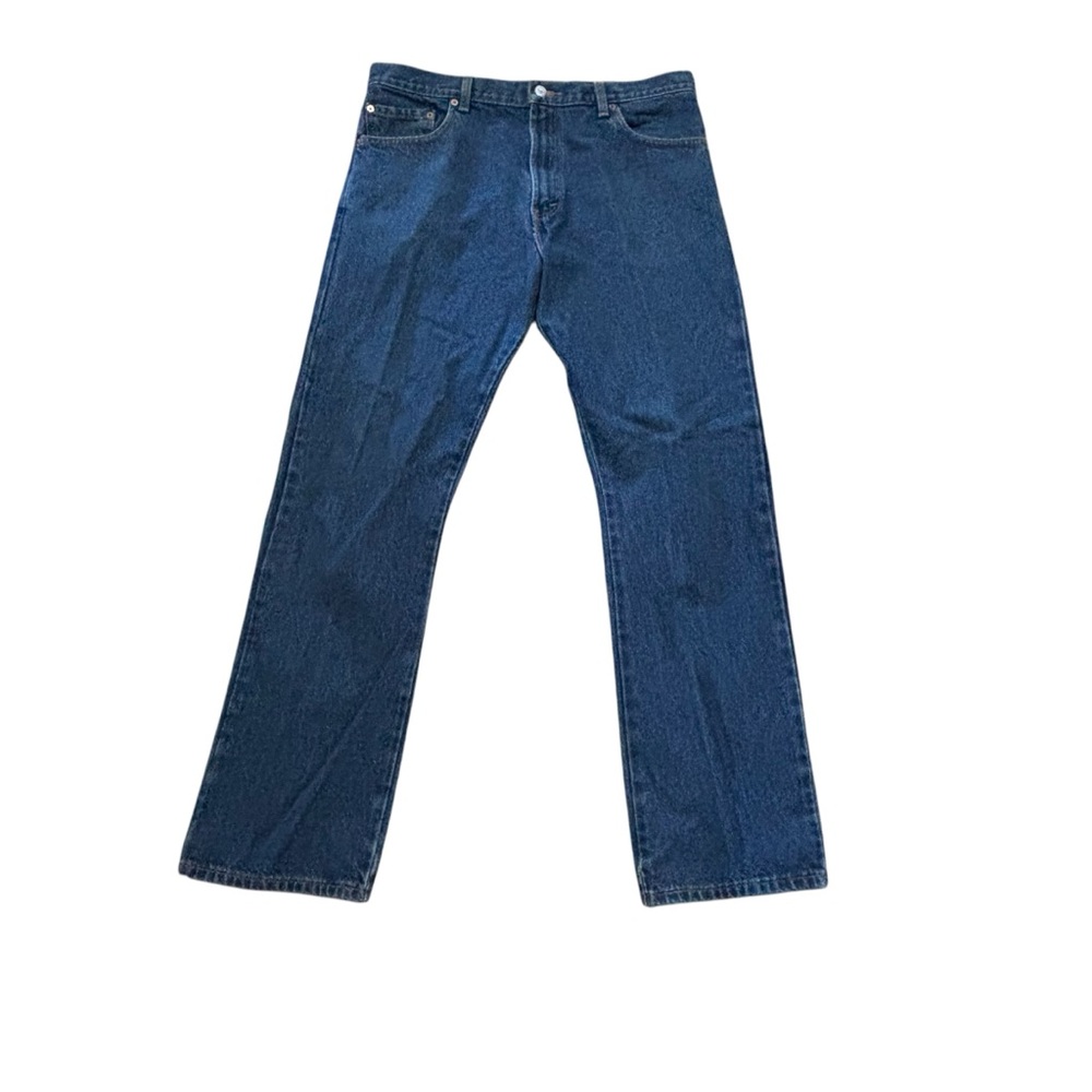 Levi’s 517 Medium Wash Cotton Denim Bootcut Jeans Red Tab Size 36 32” inseam